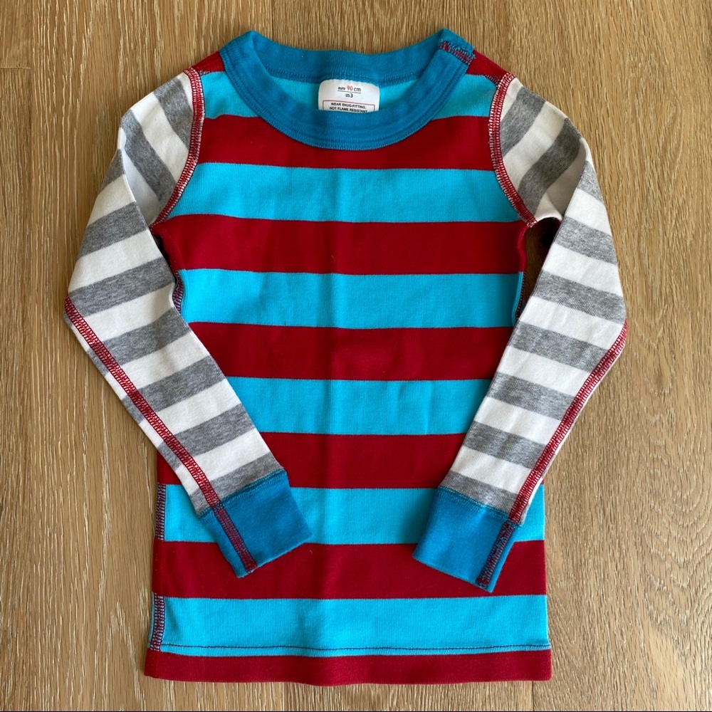 Hanna Andersson | striped colorblock pajama top